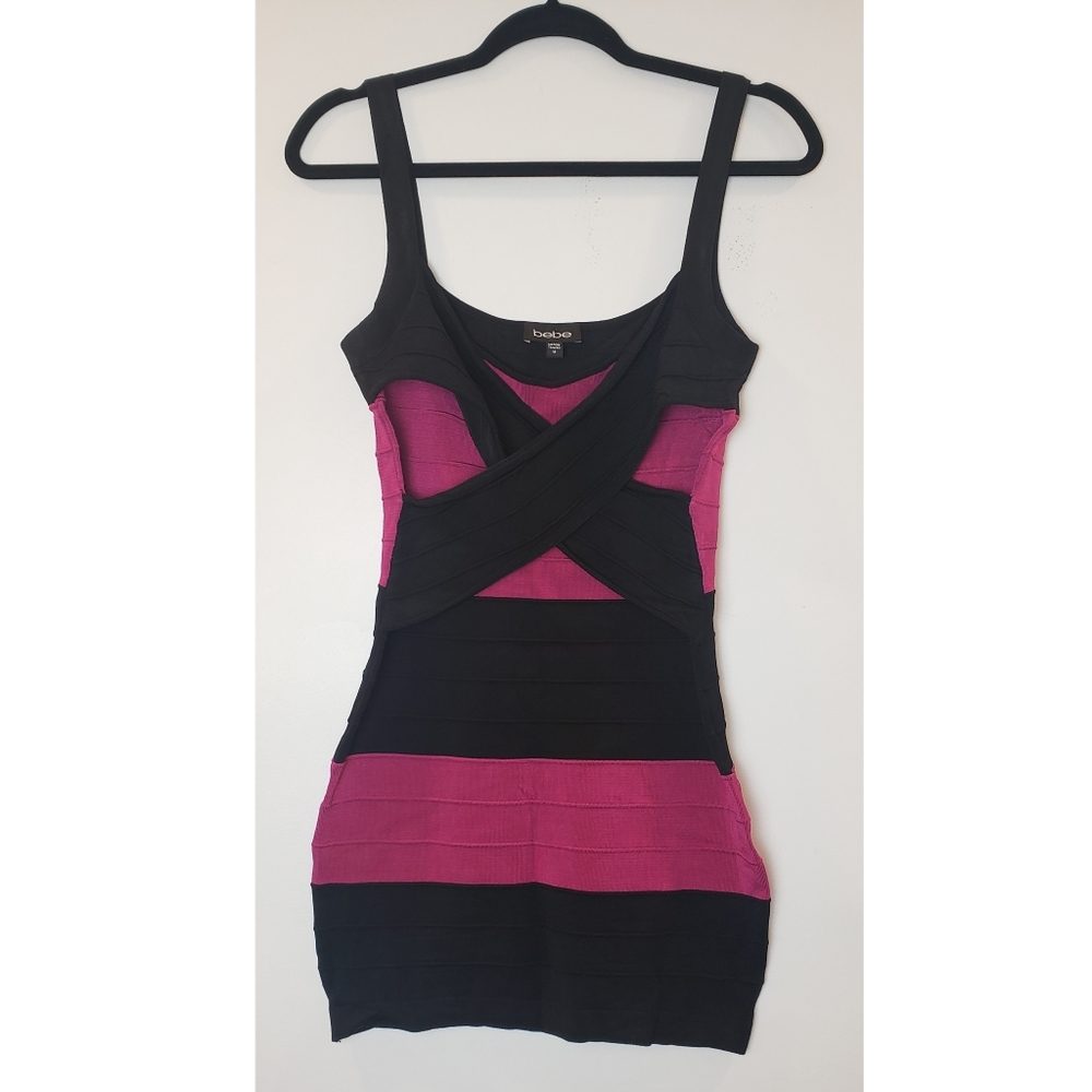 Bebe Bandage Mini Dress